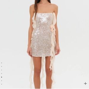 For Love and Lemons Sydney Sequin Mini Dress